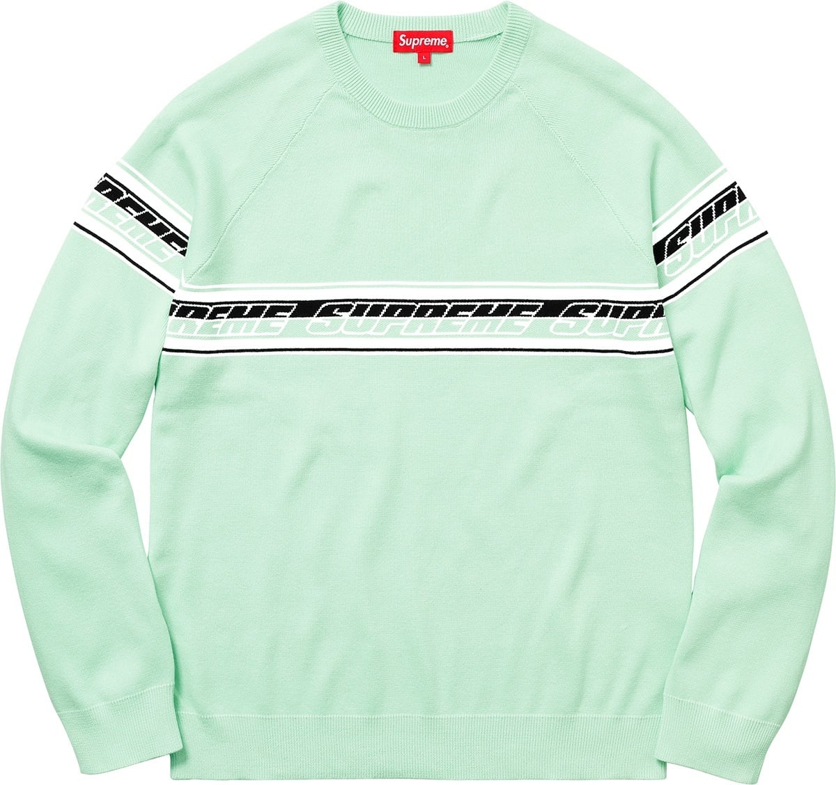Striped Raglan Sweater view 5
